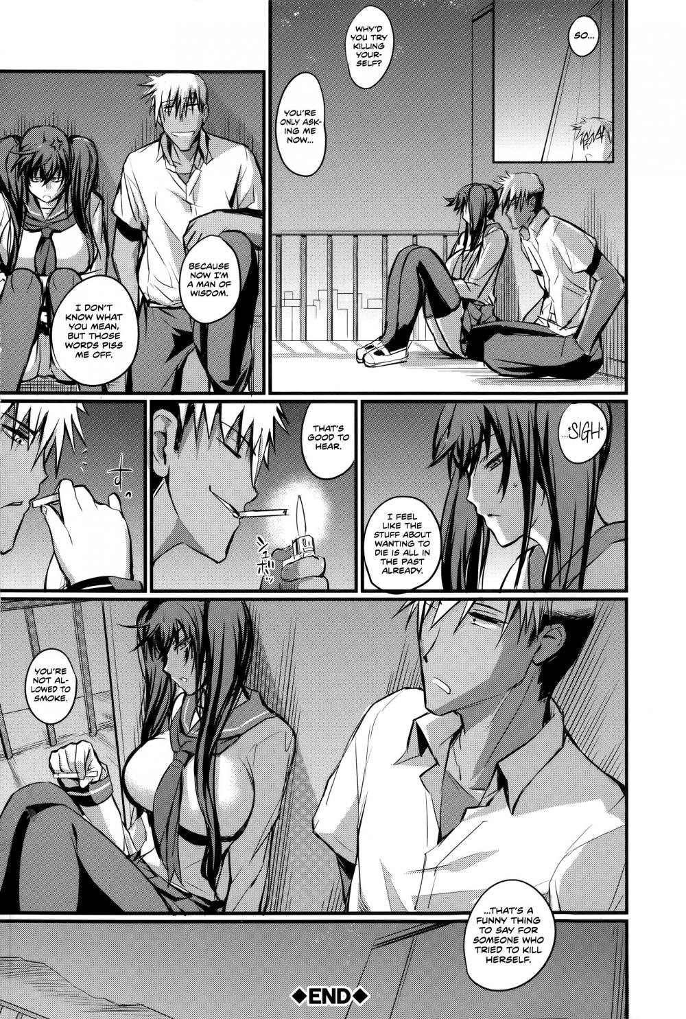 Hentai Manga Comic-How To Stop A Suicide-Read-26